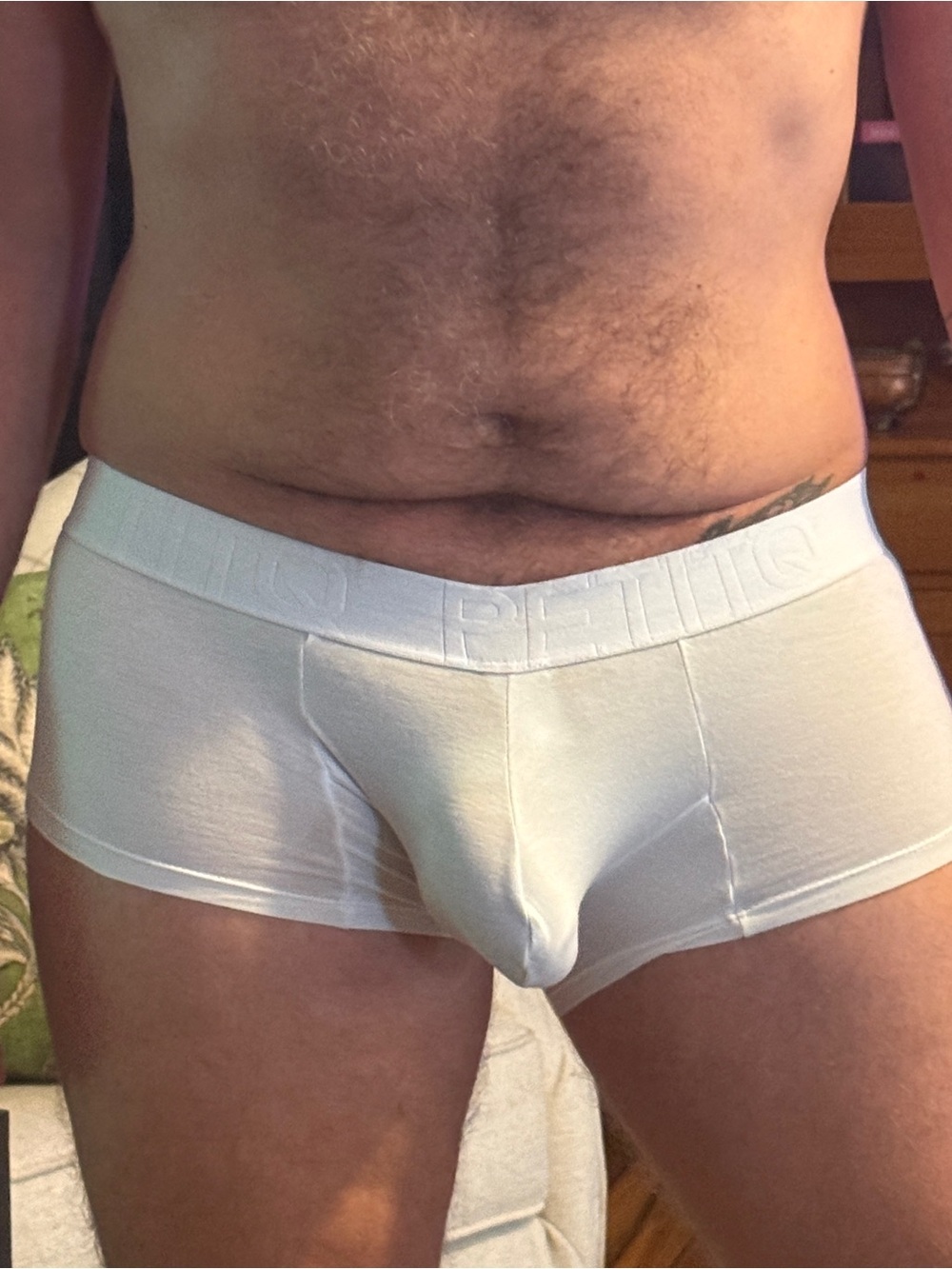 PETITQ White Snap-Adjust Support Brief with Elastic Waist - Picture 2 of 3